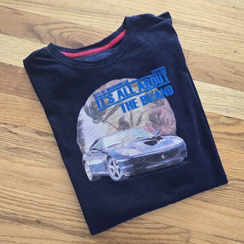 Official Ferrari Merchandise T Shirt Size L